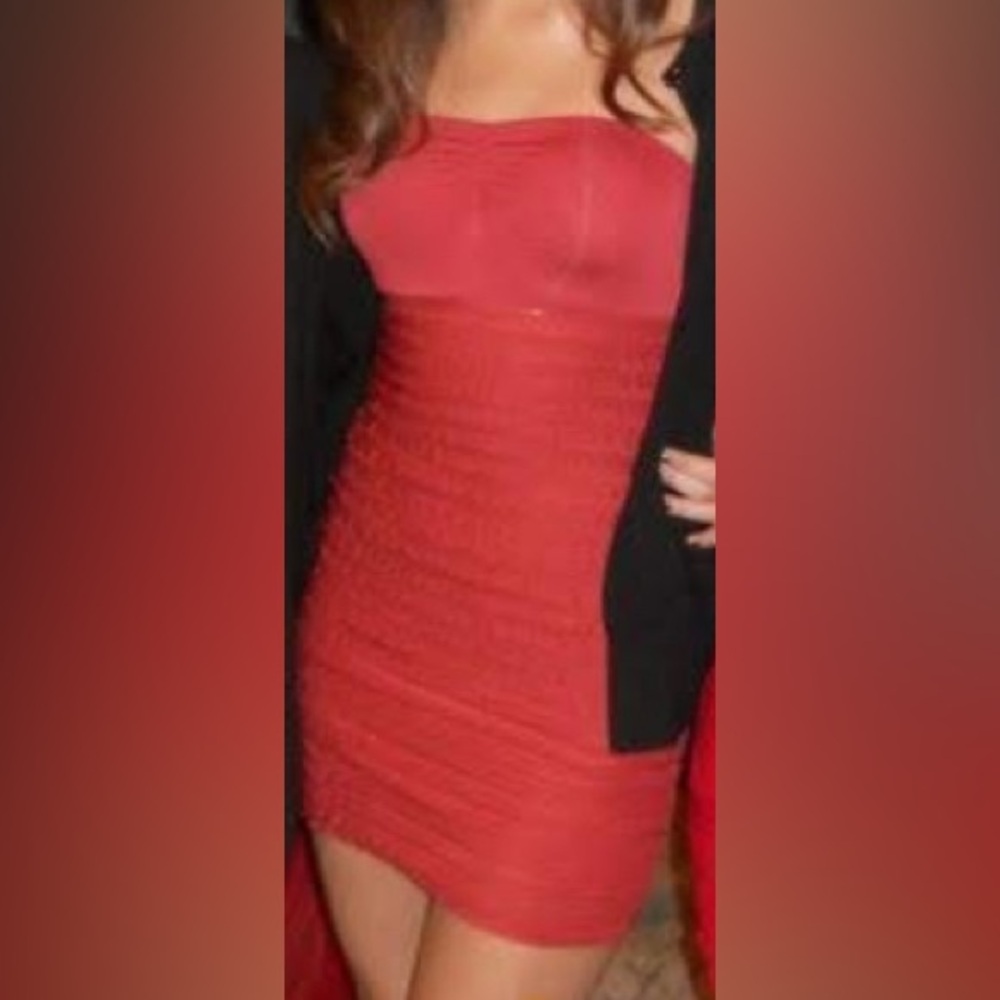 H&M Strapless Mini Dress